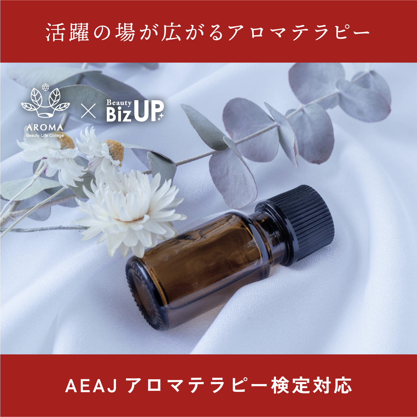 初めてのアロマテラピー入門講座（AEAJアロマテラピー検定対応）